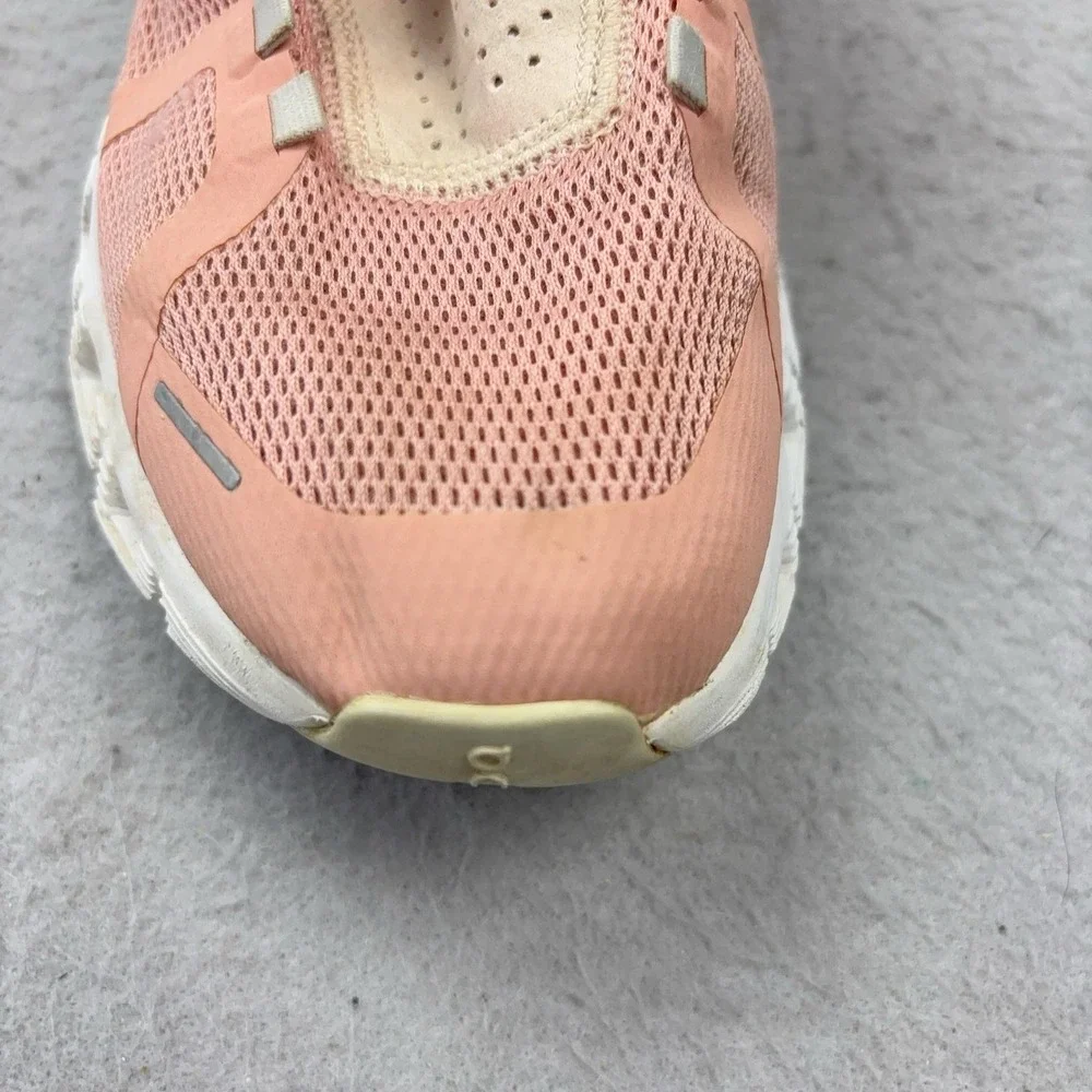 On Cloud Shoes Womens Size 7 Pink CloudTec Mesh Running Sneakers 59.98556